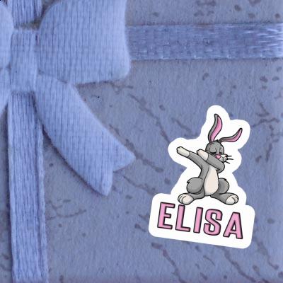 Elisa Sticker Dabbing Hare Image