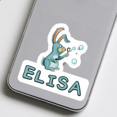 Elisa Autocollant Lapin Image