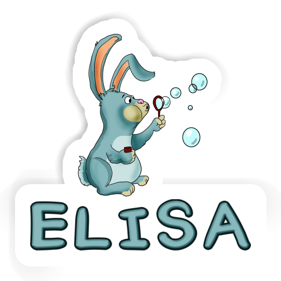 Sticker Hare Elisa Notebook Image