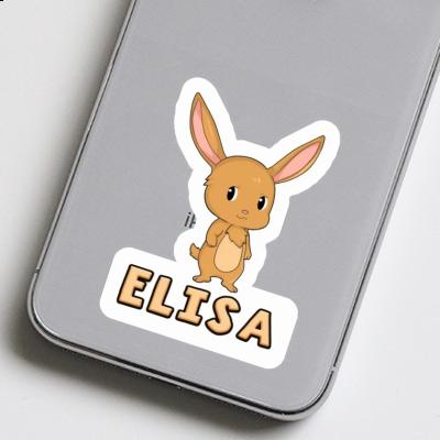 Rabbit Sticker Elisa Notebook Image