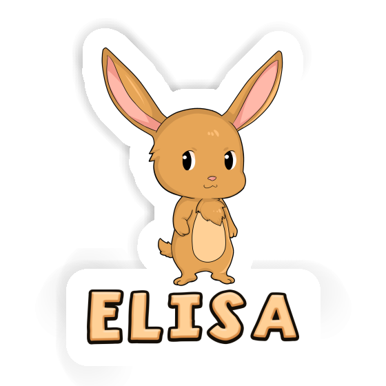 Rabbit Sticker Elisa Image