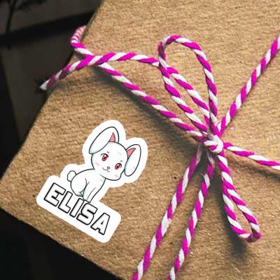 Sticker Elisa Bunny Notebook Image