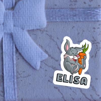 Elisa Sticker Hare Laptop Image