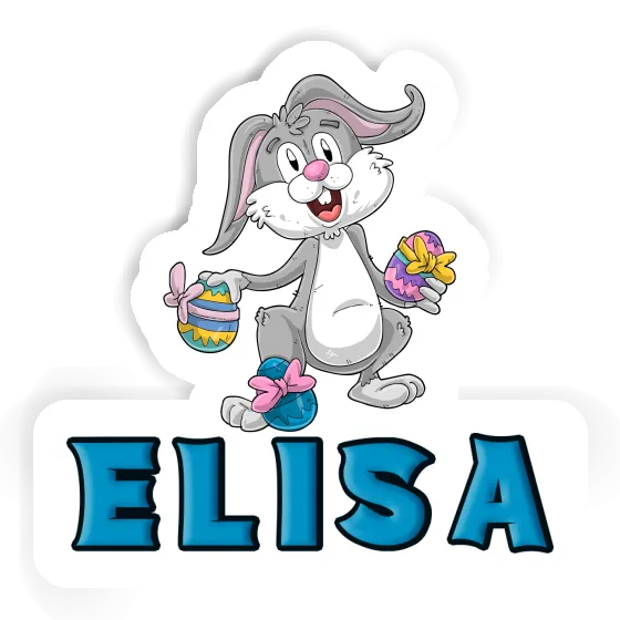 Osterhase Aufkleber Elisa Image