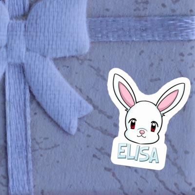 Rabbit Sticker Elisa Notebook Image