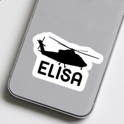 Sticker Elisa Hubschrauber Notebook Image