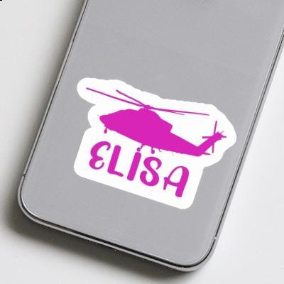 Sticker Helicopter Elisa Laptop Image