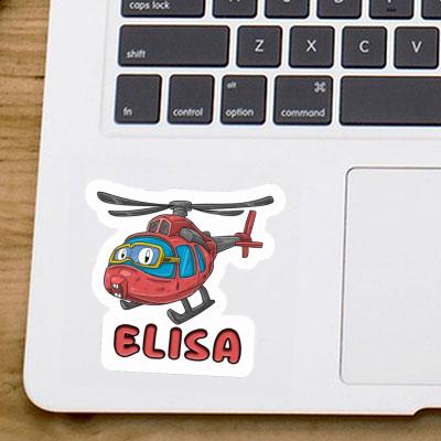 Sticker Hubschrauber Elisa Laptop Image