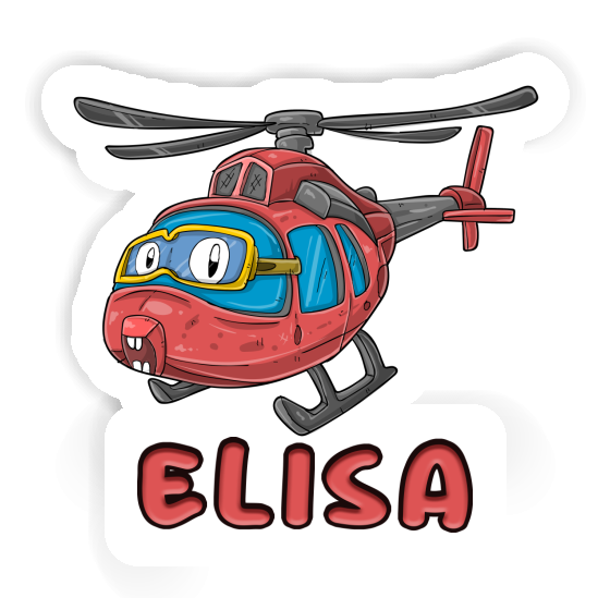 Sticker Hubschrauber Elisa Image