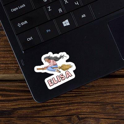 Sticker Elisa Witch Laptop Image