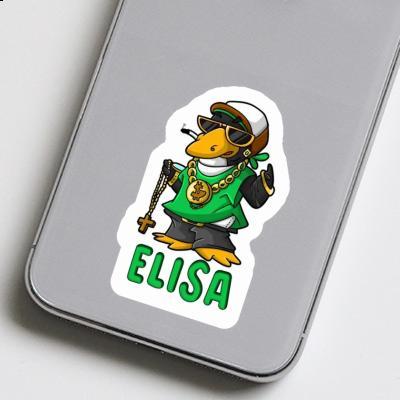 Sticker Elisa Hip Hop Penguin Gift package Image