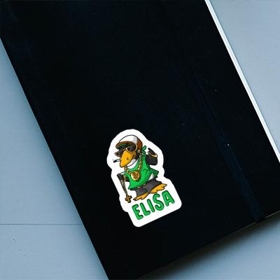 Sticker Elisa Hip Hop Penguin Laptop Image