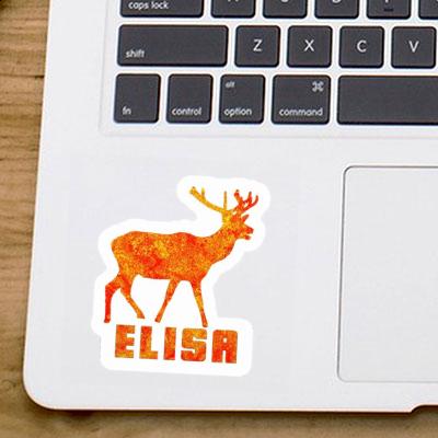 Sticker Deer Elisa Gift package Image