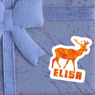 Elisa Aufkleber Hirsch Gift package Image