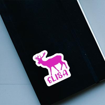 Sticker Deer Elisa Laptop Image