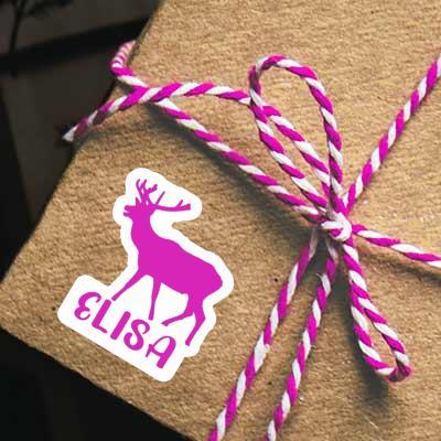 Sticker Deer Elisa Notebook Image