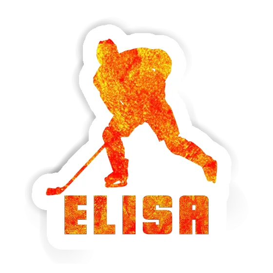 Sticker Elisa Hockey Player Gift package Image