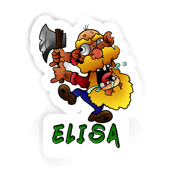 Forest Ranger Sticker Elisa Laptop Image