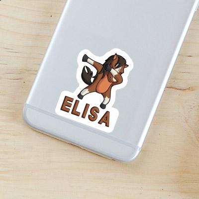 Horse Sticker Elisa Notebook Image