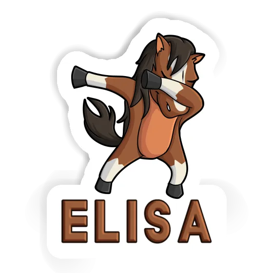 Elisa Autocollant Cheval Notebook Image