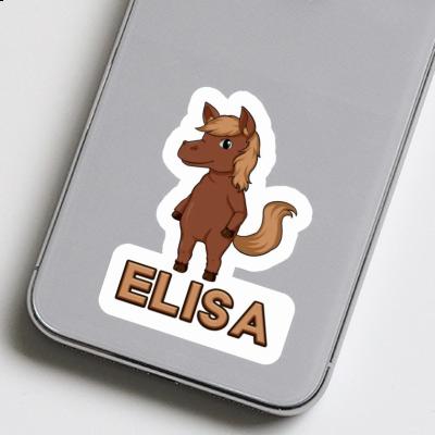 Elisa Sticker Horse Image