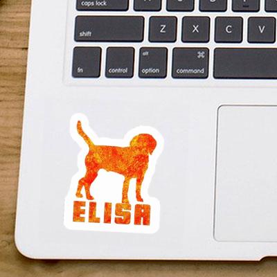 Sticker Elisa Dog Image