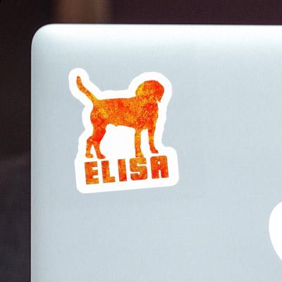 Elisa Sticker Hund Image