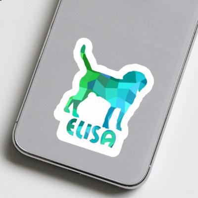 Sticker Elisa Dog Image