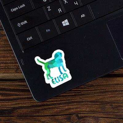 Hund Sticker Elisa Image