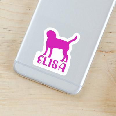 Dog Sticker Elisa Image