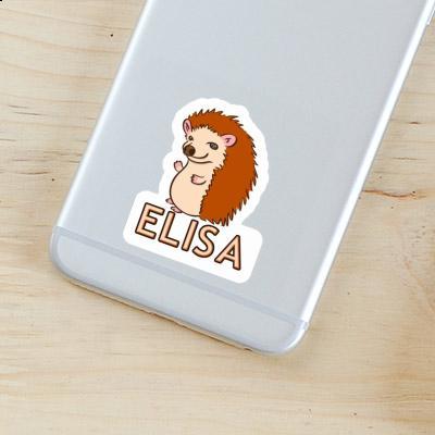 Sticker Elisa Hedgehog Notebook Image