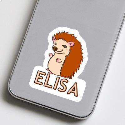 Sticker Elisa Hedgehog Notebook Image