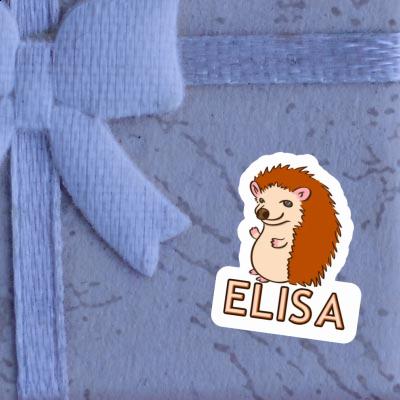 Sticker Elisa Hedgehog Laptop Image