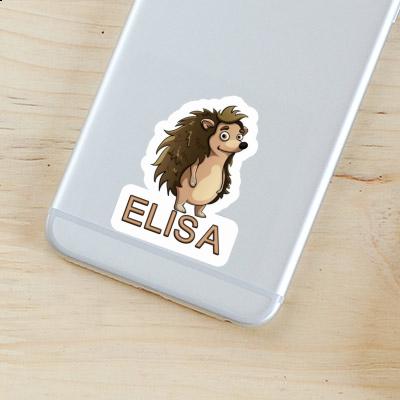 Sticker Elisa Hedgehog Notebook Image