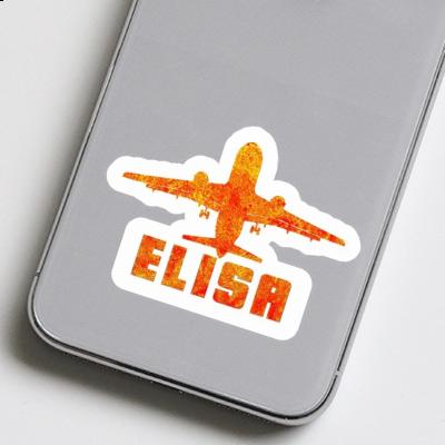 Elisa Sticker Jumbo-Jet Notebook Image