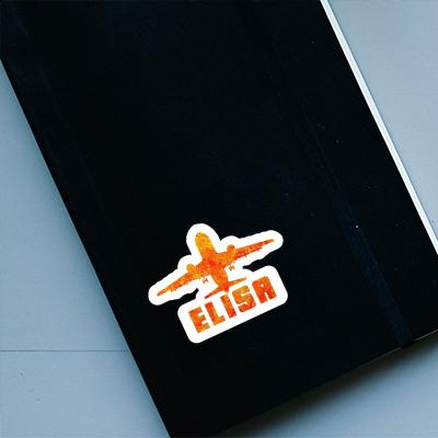 Elisa Sticker Jumbo-Jet Image