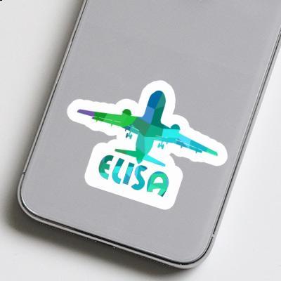 Jumbo-Jet Sticker Elisa Image