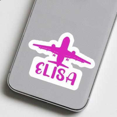 Sticker Elisa Jumbo-Jet Notebook Image