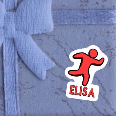 Jogger Sticker Elisa Image