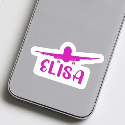 Airplane Sticker Elisa Image