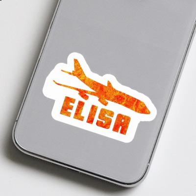 Elisa Sticker Jumbo-Jet Image