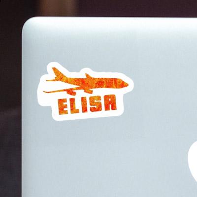 Jumbo-Jet Sticker Elisa Notebook Image