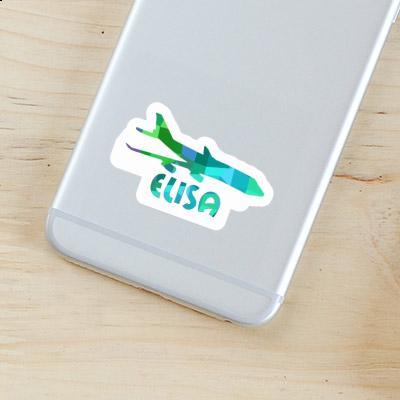 Sticker Jumbo-Jet Elisa Notebook Image