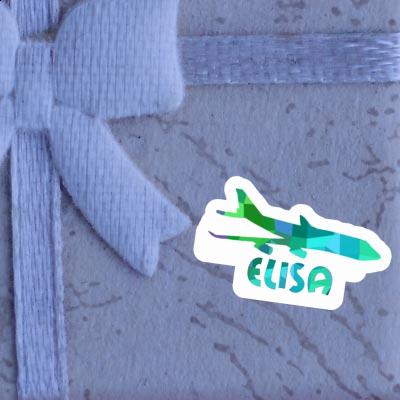 Sticker Jumbo-Jet Elisa Gift package Image