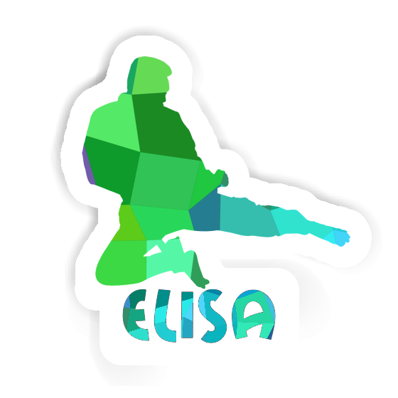 Sticker Karateka Elisa Gift package Image