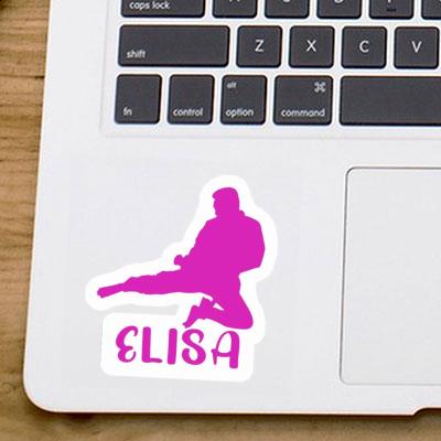 Sticker Karateka Elisa Gift package Image