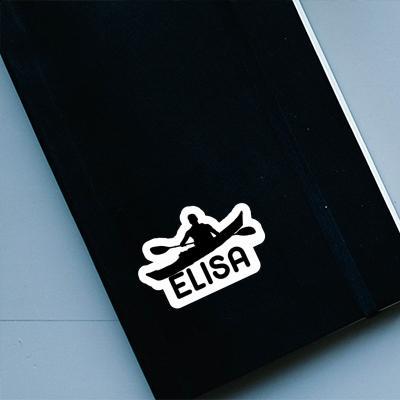 Sticker Elisa Kayaker Laptop Image