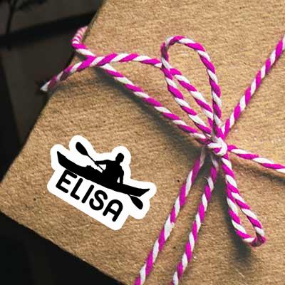 Elisa Aufkleber Kajakfahrer Gift package Image