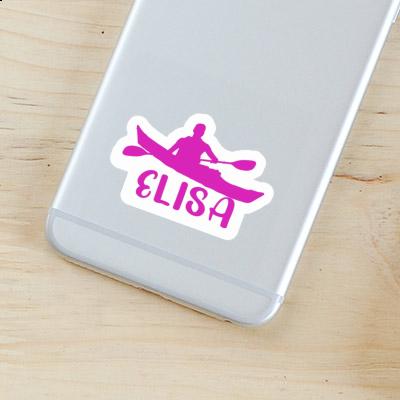 Sticker Kayaker Elisa Image