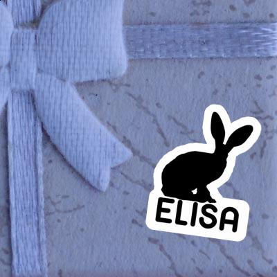 Elisa Autocollant Lapin Notebook Image